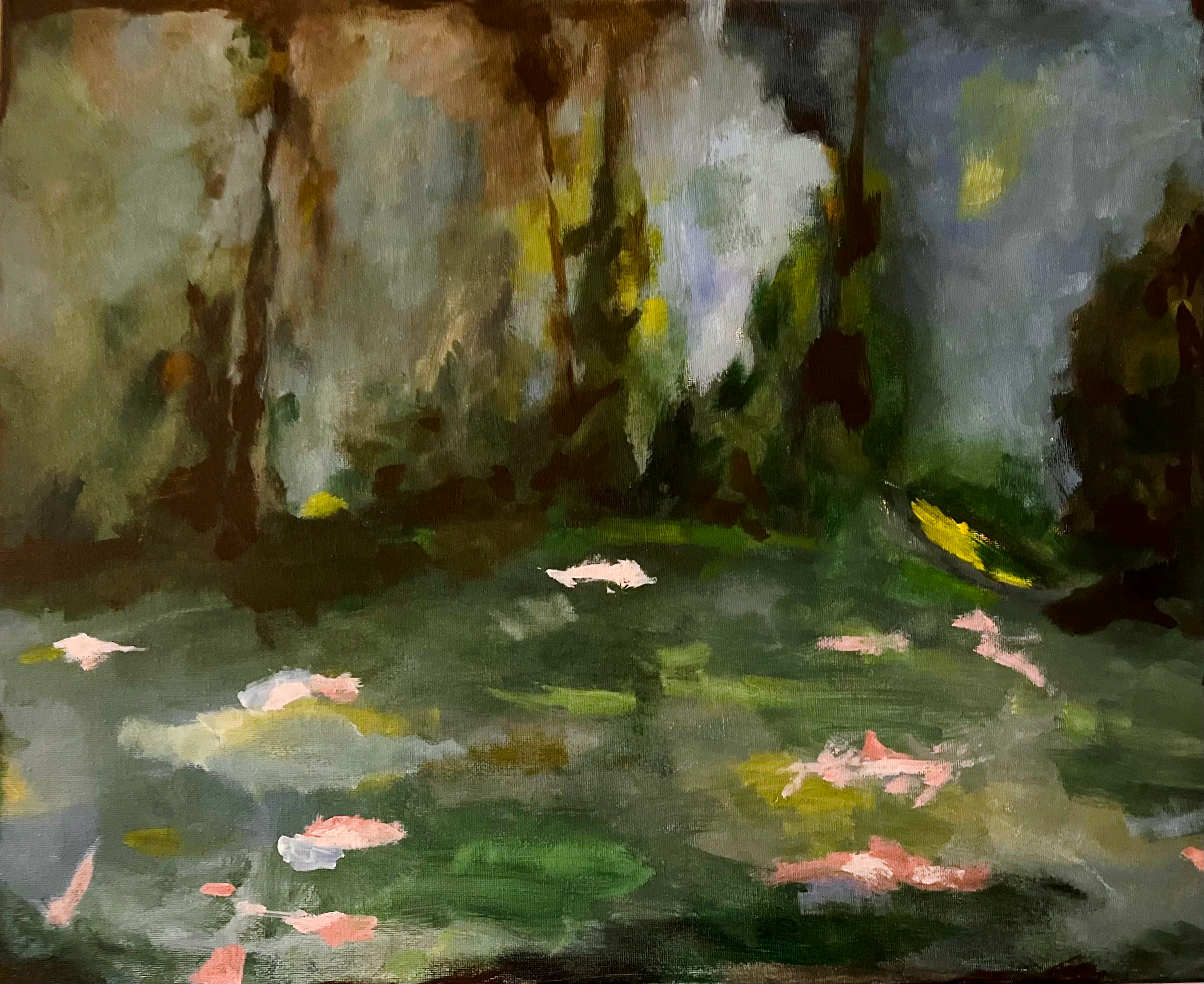 The Lillies, 2025, Oil
    on Canvas