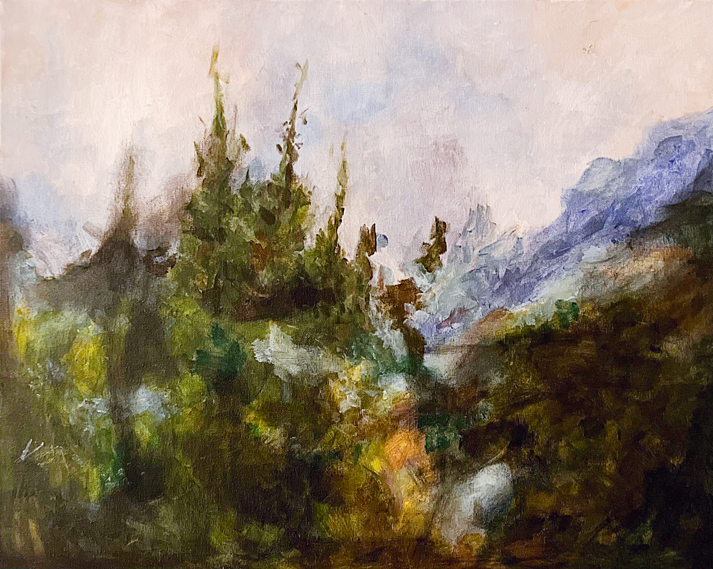 Everest, 2025, Oil on Canvas