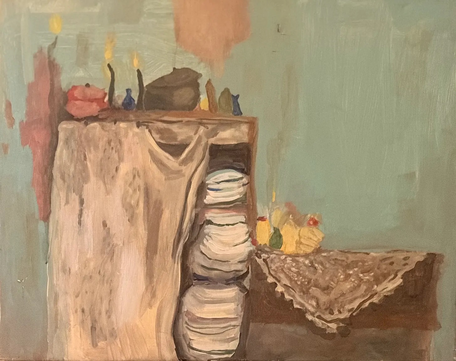 Foraged Fruit, 2025, Oil on Canvas